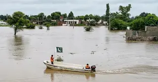 ৪০ বছরের মধ্যে নজিরবিহীন বন্যার কবলে পাকিস্তান